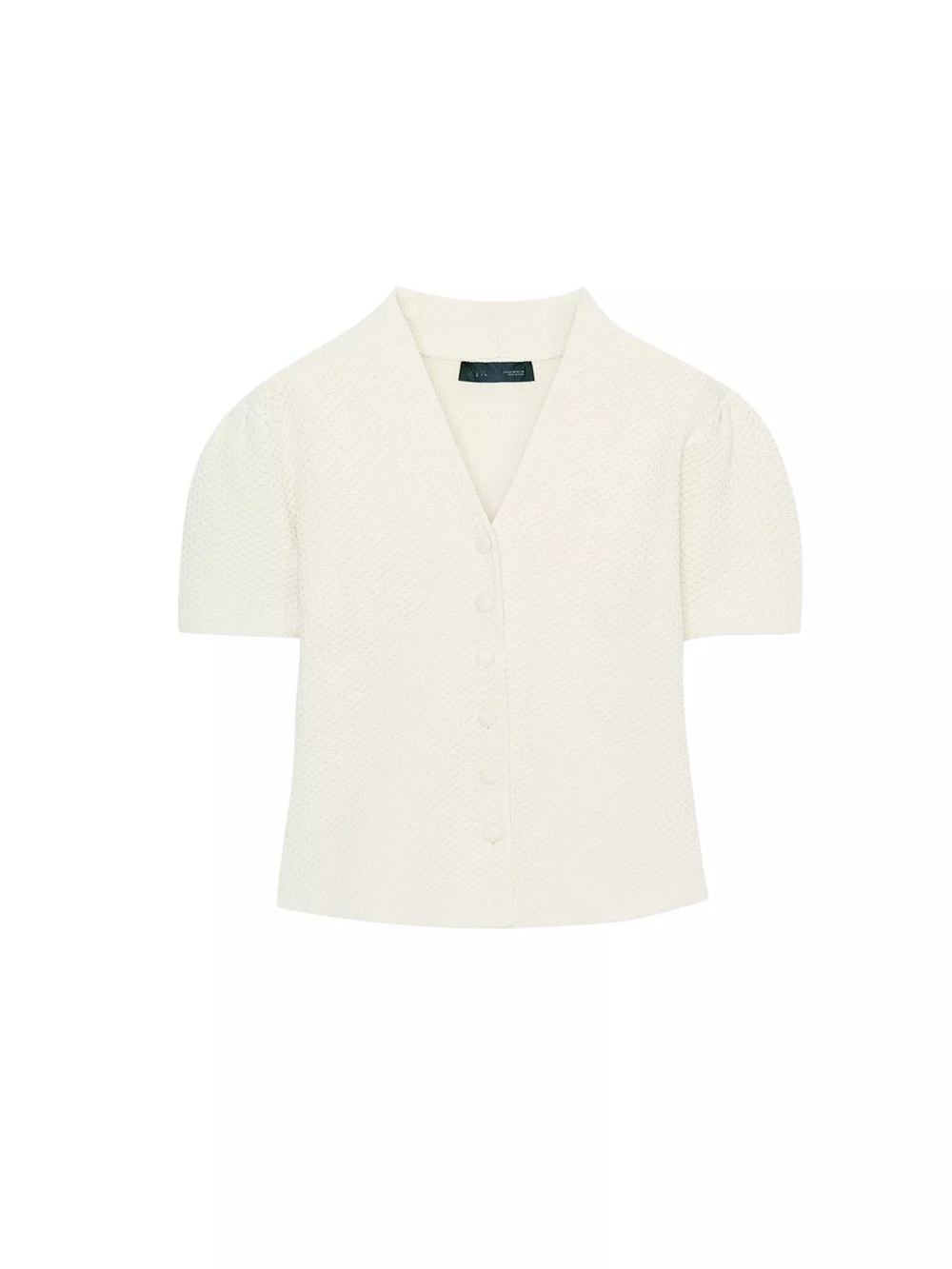 ZARA Textured knit Top